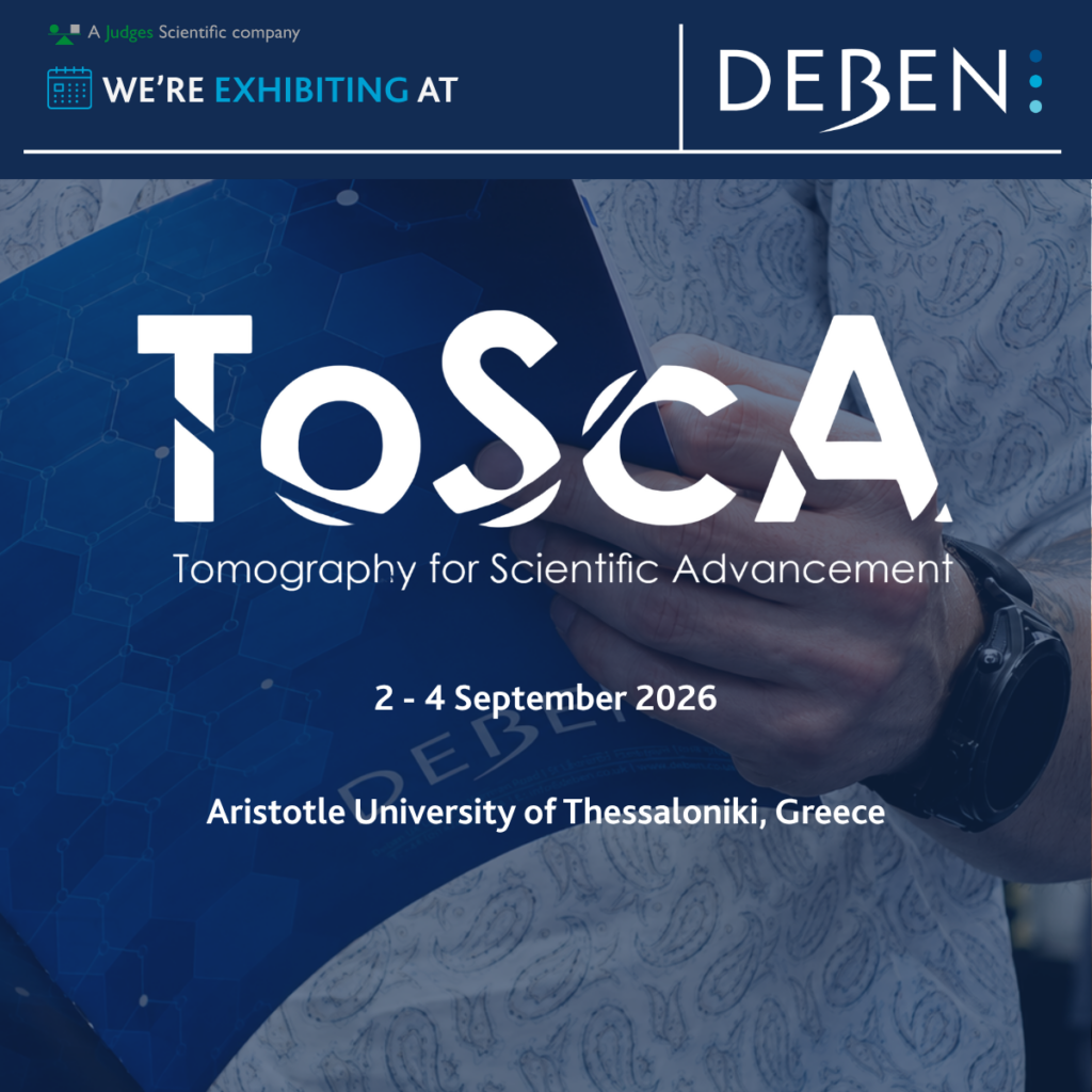Deben will be exhibiting at ToScA UK and Europe from 3-4 September at the Aristotle University of Thessaloniki in Greece!